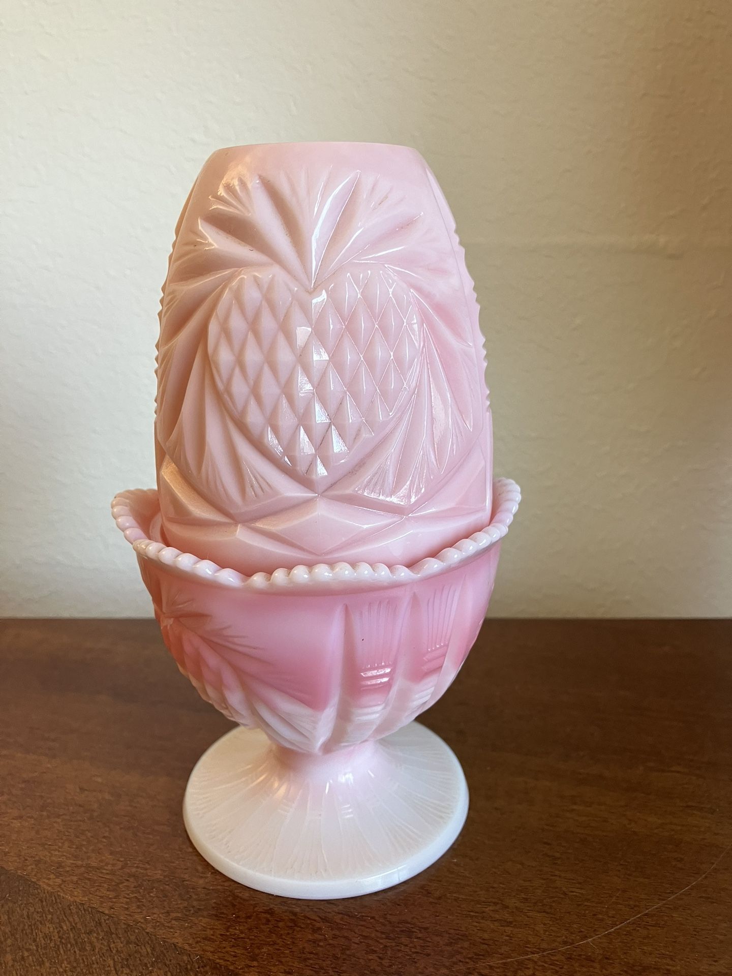 Fenton Fairy Strawberry Lamp