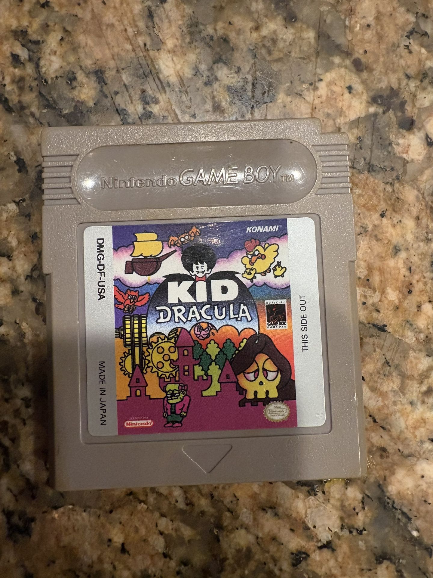 Kid Dracula And Gameboy Color