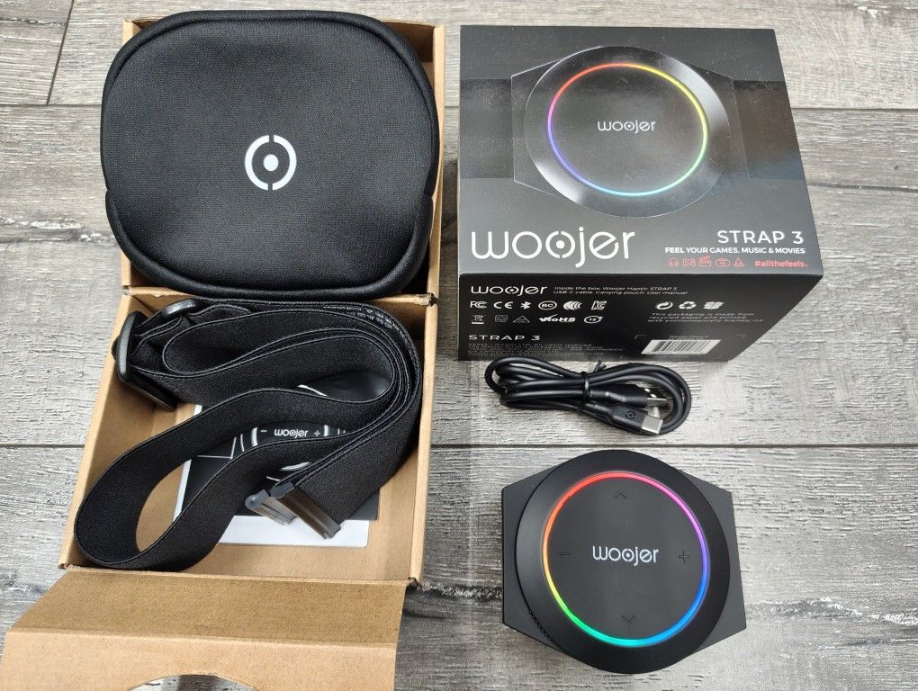 Woojer Strap 3 - VR Gaming Haptic Wearable Enhancement Strap