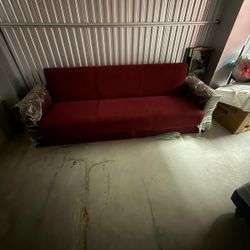 Red Storage SofaBed