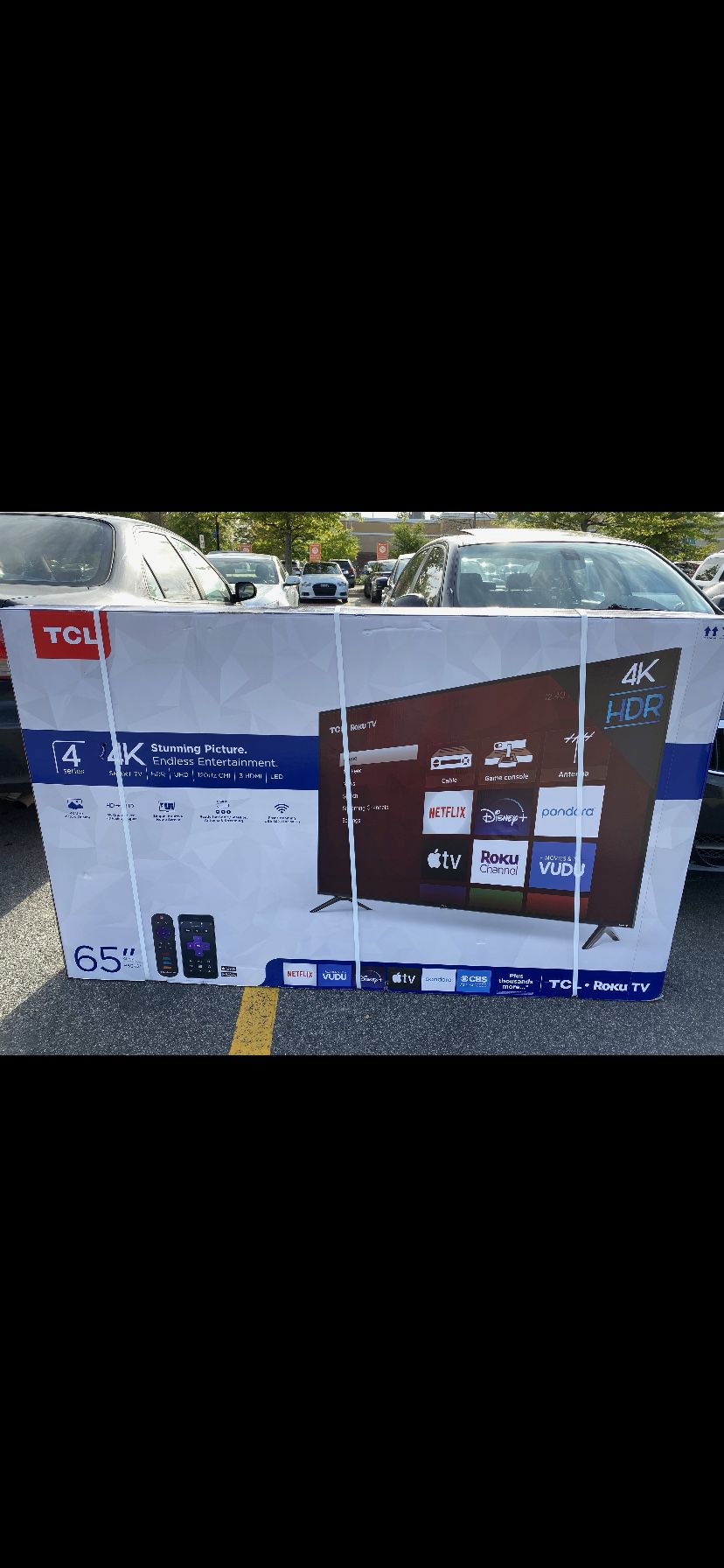 TCL 65 inch brand new