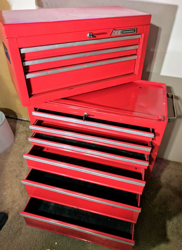 Ace Professional stacked rolling tool box for Sale in Kent, WA - OfferUp