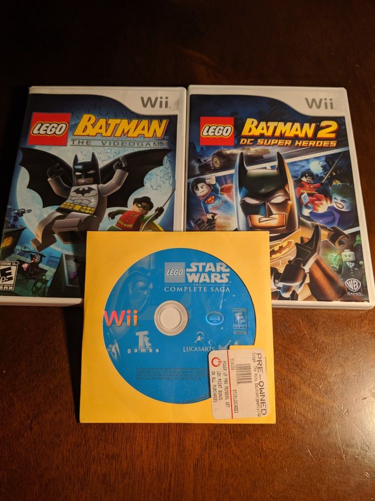 Lego Wii game bundle