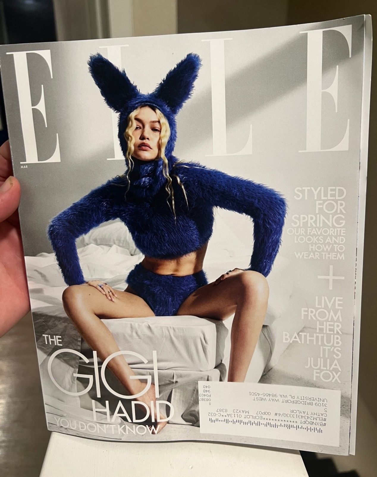 Brand New March 2023 Issue Elle Magazine Edition