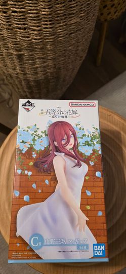 The Quintessential Quintuplets Miku Nakano Ichiban kuji Meguri no Kiseki Anime Figurine