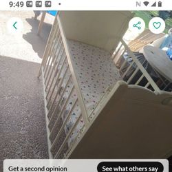 CRIB WITH MATTRESS 