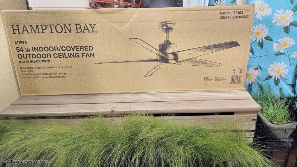Hampton Bay 54 Inch Ceiling Fan
