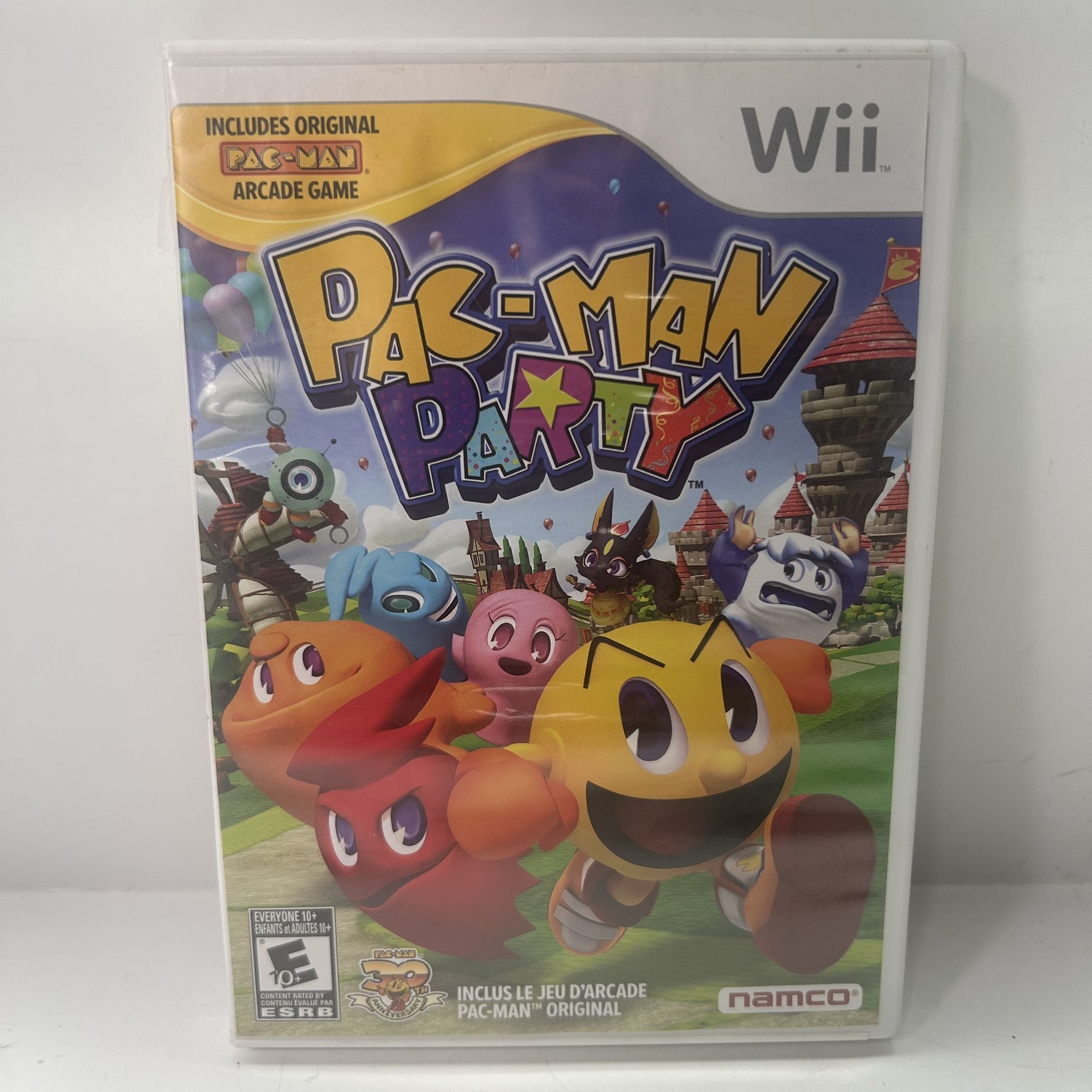 Pac-Man Party Nintendo Wii Video Game with Manual