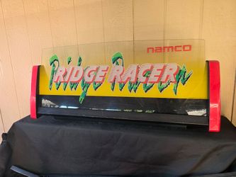 Ridge Racer marquee topper