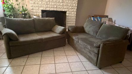 Sofa & Sleeper Loveseat set
