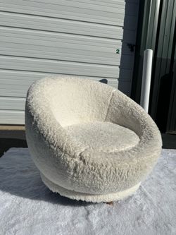 Pottery Barn Swivel Chair