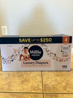 Millie Moon size 4 diapers
