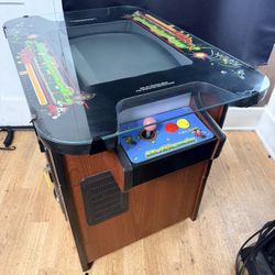 Multicade Cocktail Real Arcade Machine with Crt Monitor.