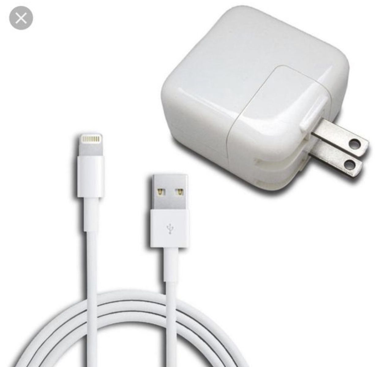 GENUINE Apple iPhone/iPad charger usb and 12w power block