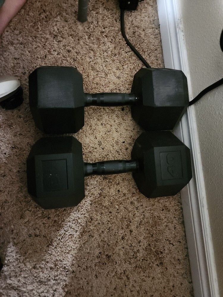 40 Lbs. Dumbbells