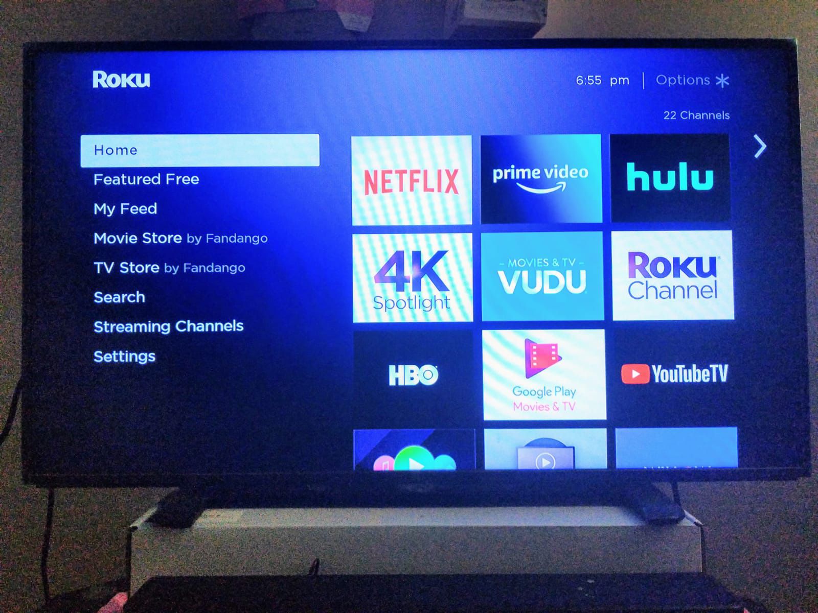 Insignia TV (42 Inch) With Roku Streaming devices