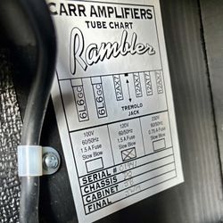 Carr Rambler 1x12 Combo Amp 