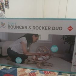 Baby Bouncer & Rocker Duo