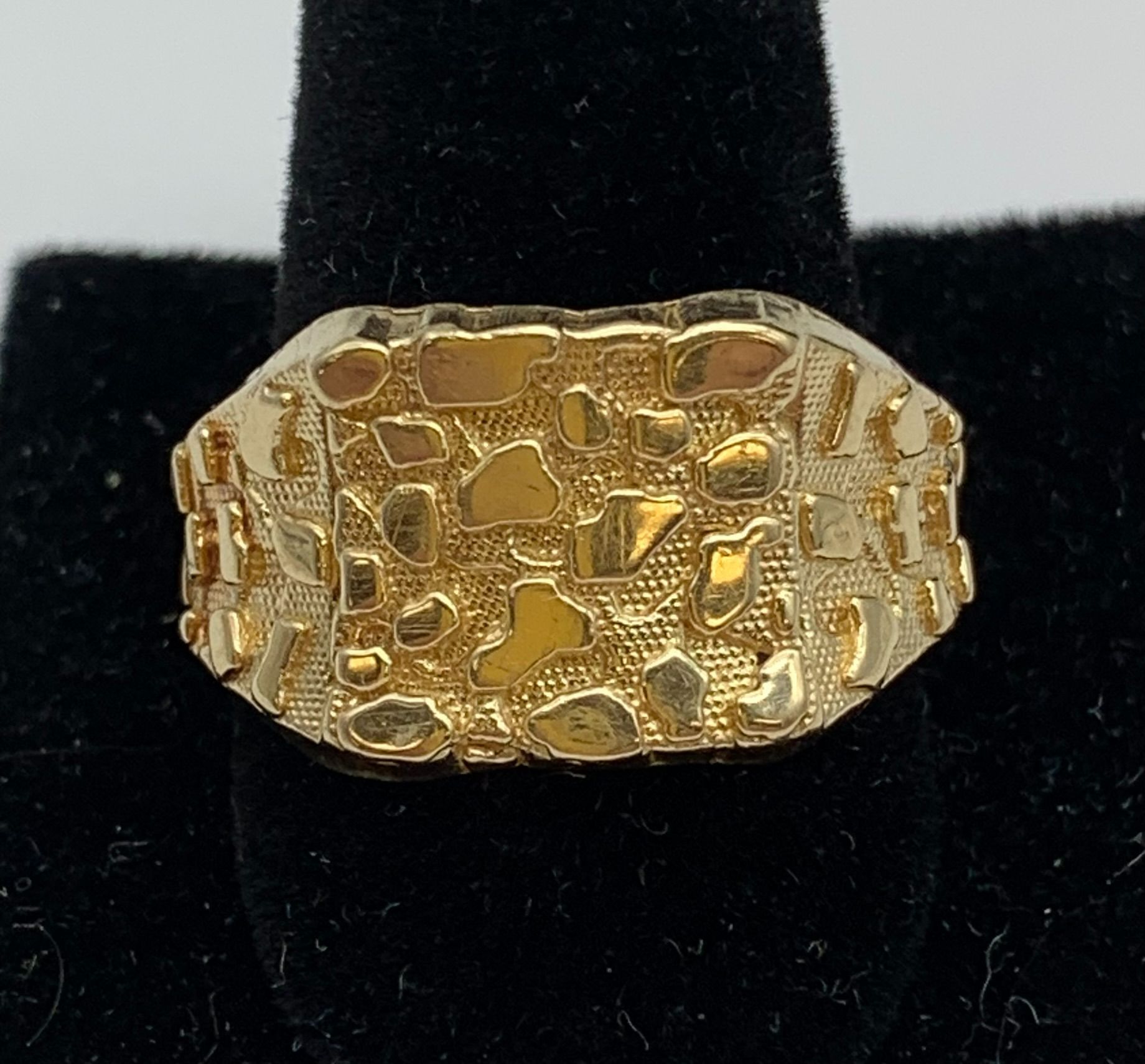 Mens nugget ring #30151