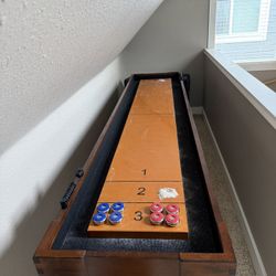 9’ Shuffleboard Table