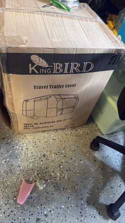 Travel trailer cover