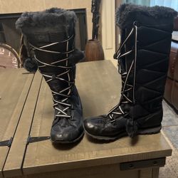 Black Nike Ski Boots