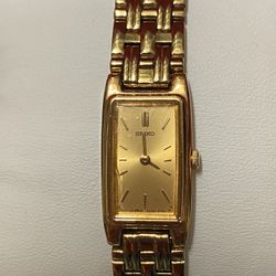 Vintage Gold Tone SEIKO Watch