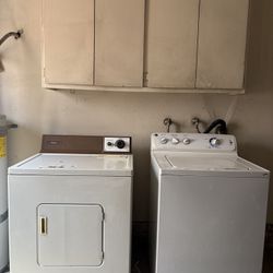 Electric GE Washer And Galaxy  Dryer