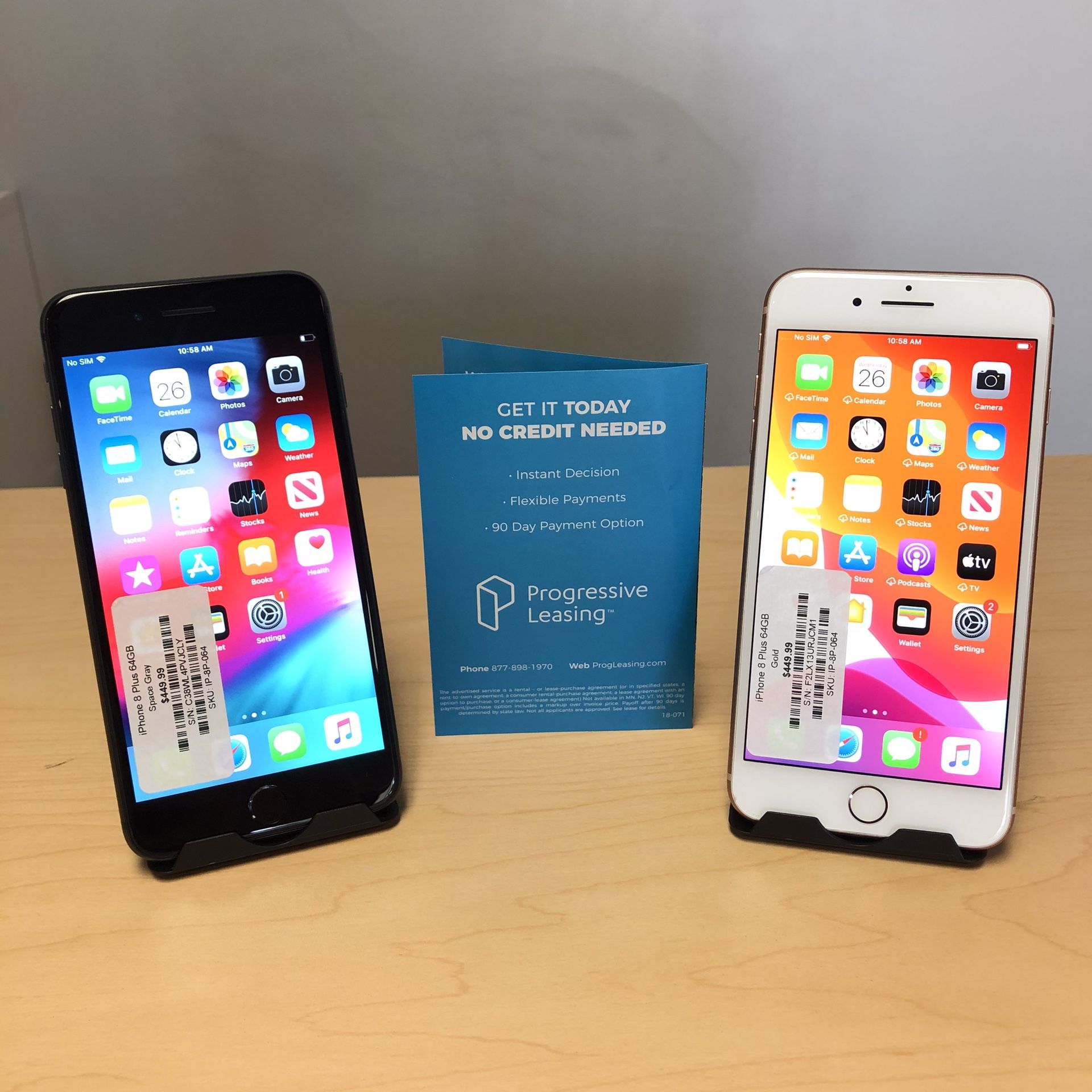 iPhone 8 PLUS COME GET ONE TODAY