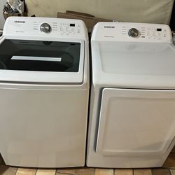 2023 Samsung Washer & Dryer Electric Set