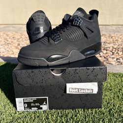 Nike Air Jordan 4 Retro Black Cat (2025) NEW/RECEIPT SIZE: 9  $320 FIRM ONLY!