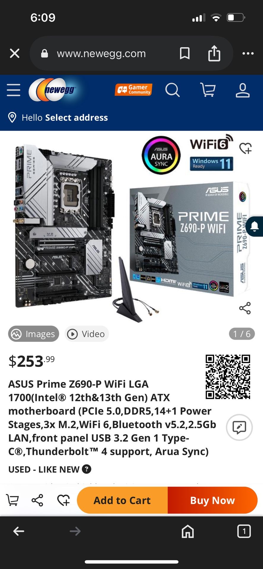 PC Gaming Motherboard