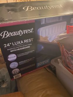 Queen Size Beauty Rest Air Mattress with headboard