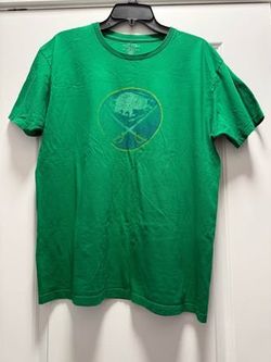 Buffalo Sabres Green Women’s Fitted T-shirt - Like New