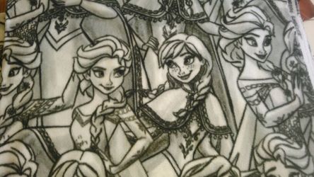 Frozen tie blankets