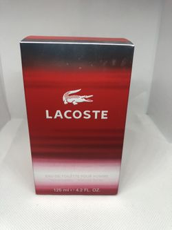 Lacoste red 4.2oz men edt