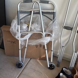 Adult Assistance Folding Walker 