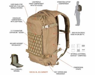 5.11 AMP12 kangaroo CCW/EDC Bag