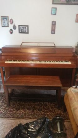Whitney upright piano