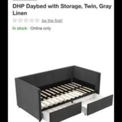 twin daybed with drawers 