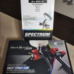 Professional 1.7 Spray Gun With Kit