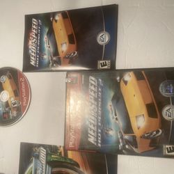 Need for Speed: Hot Pursuit 2…Need for Speed Underground 2 PS2 PlayStation 2 - Complete CIB