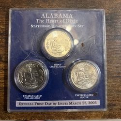 Alabama State Quarters 