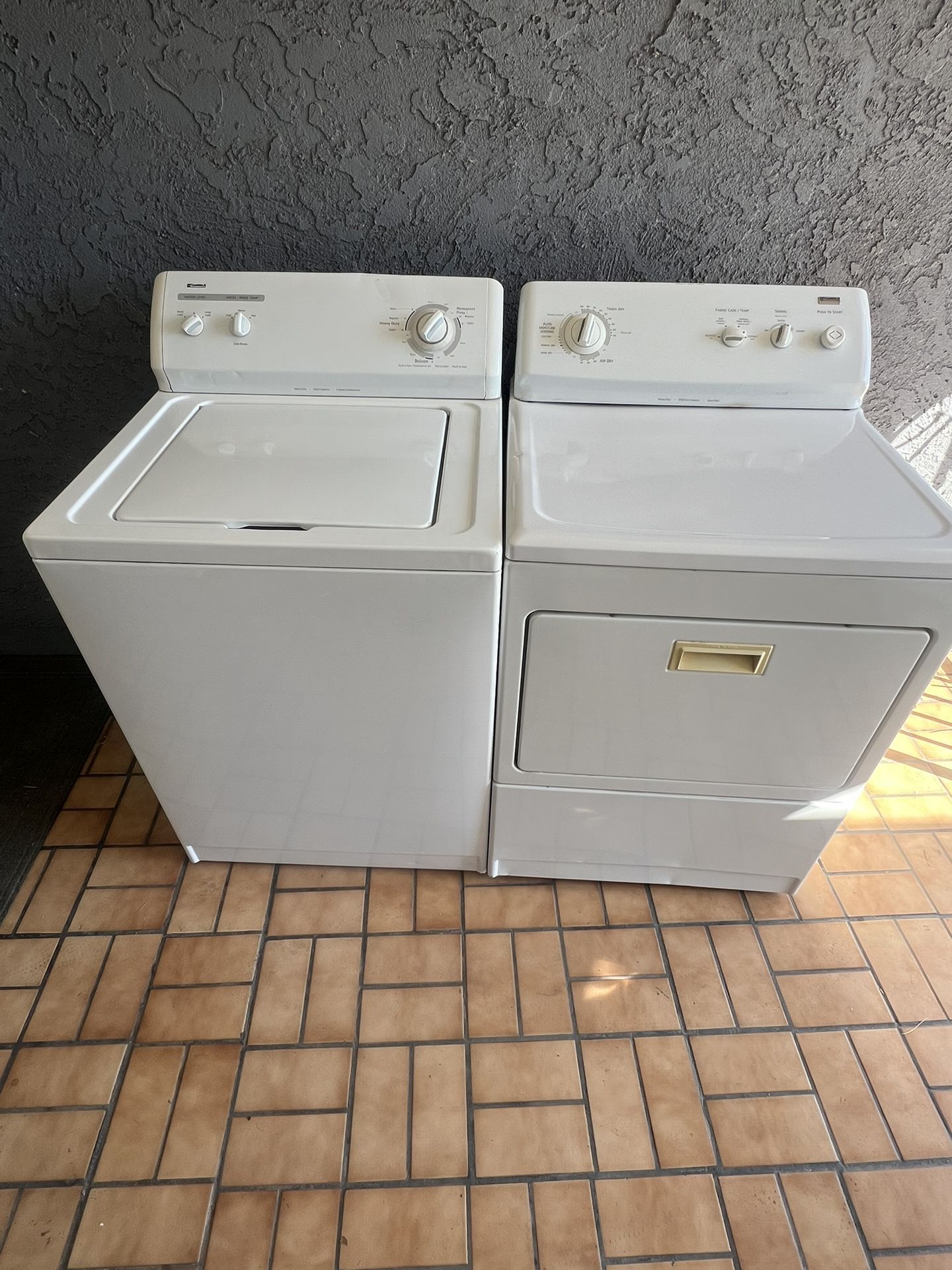 Juego De Lavadora Y Secadora Kenmore Heavy Duty,