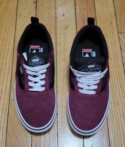 Vans Kyle Walker Pro Skate Shoes Burgundy Men's Size 5.5