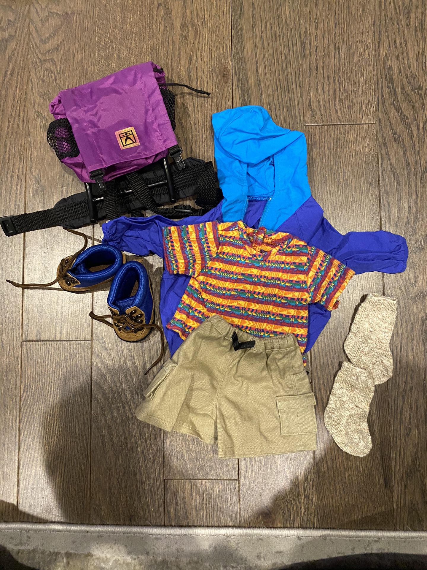American Girl Backpacking Outfit