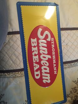 Vintage “Stroehmann” metal sign