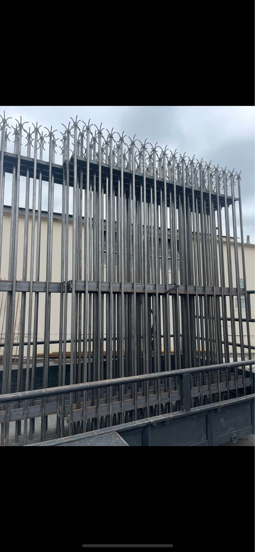 Iron gates