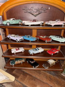 Vintage Car Set And Case 