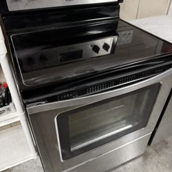 Whirlpool Electric Oven Glass Top 